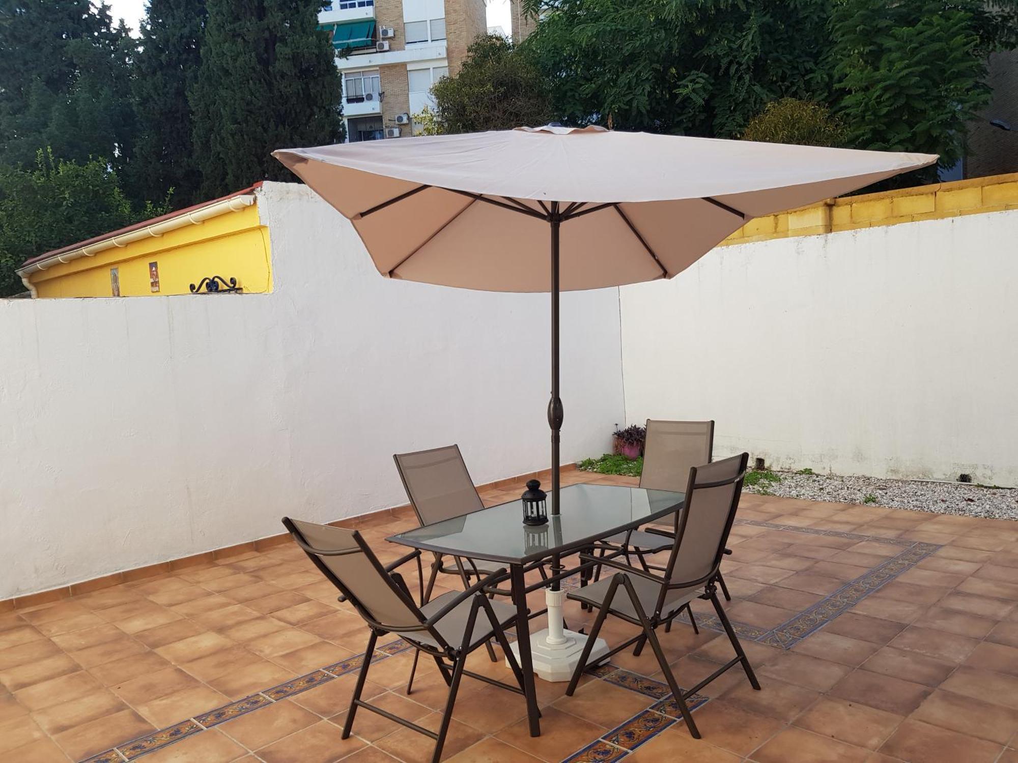 Sevilla Nervion Piso Con Patio 外观 照片